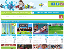Tablet Screenshot of games-kids.com